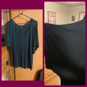 Dark Green Blouse